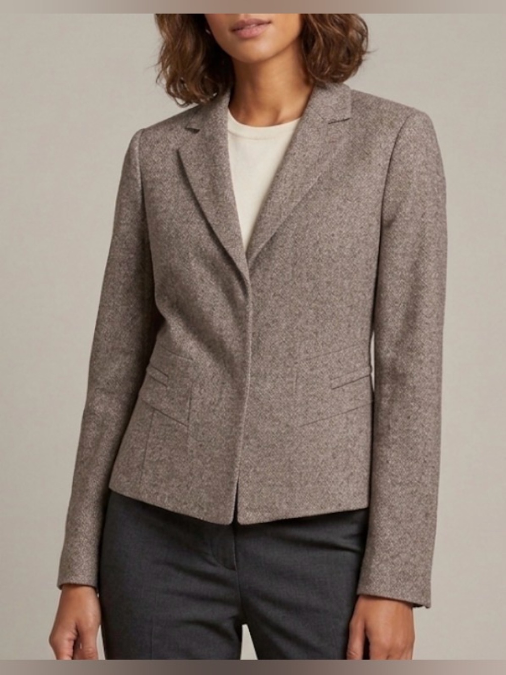 Ann Taylor Wool Blend Blazer, Size 2